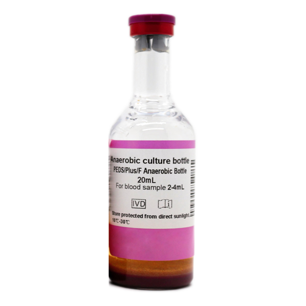 Antibiotic neutralizing anaerobic blood culture bottles for children