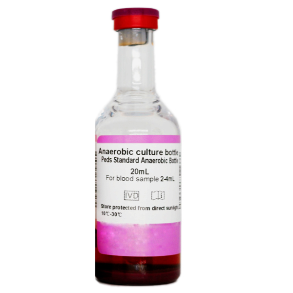 Standard anaerobic blood culture bottles for children 20ml